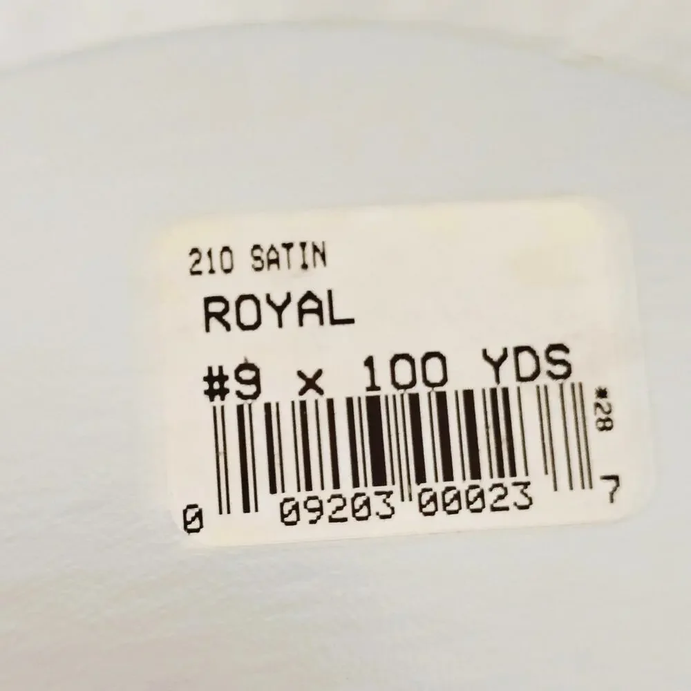 McGinley Satin Ribbon Royal Blue #9 1 5/16